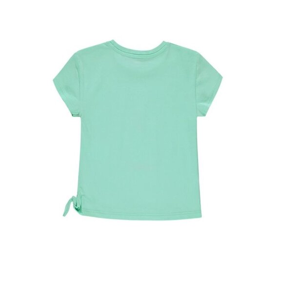 NET Kanz green t-shirt with front print and sequins - Picture 2 of 3